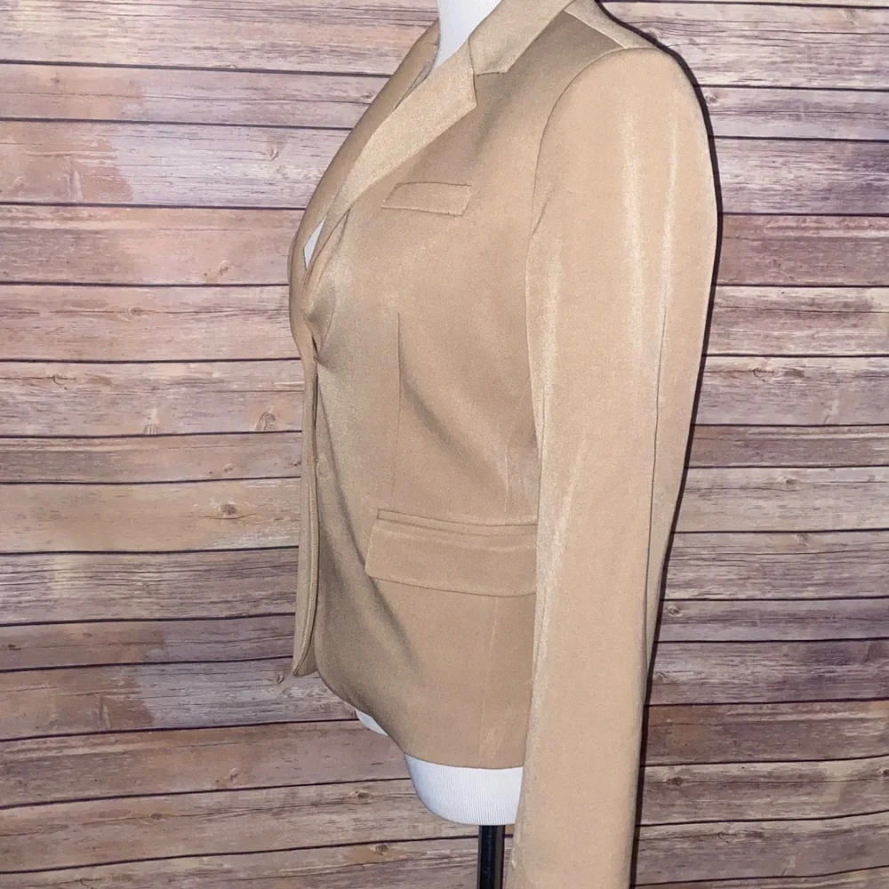 J.Crew Mercantile Blazer With Shoulder Pads Size 4 - Picture 5 of 9